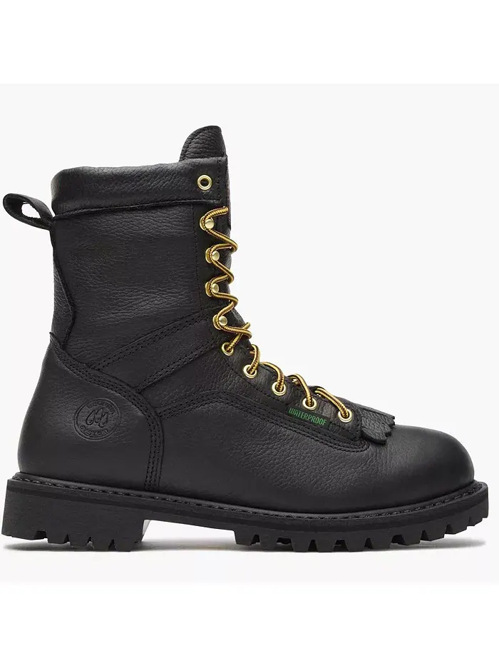 Мужские водонепроницаемые рабочие ботинки Lace-to-Toe GEORGIA BOOT — изображение 7 из 7, нет цвета