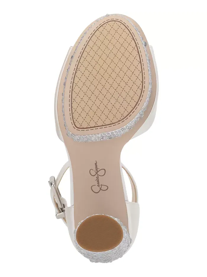 Женские сандалии Everyn на платформе Jessica Simpson — изображение 5 из 5, белый
