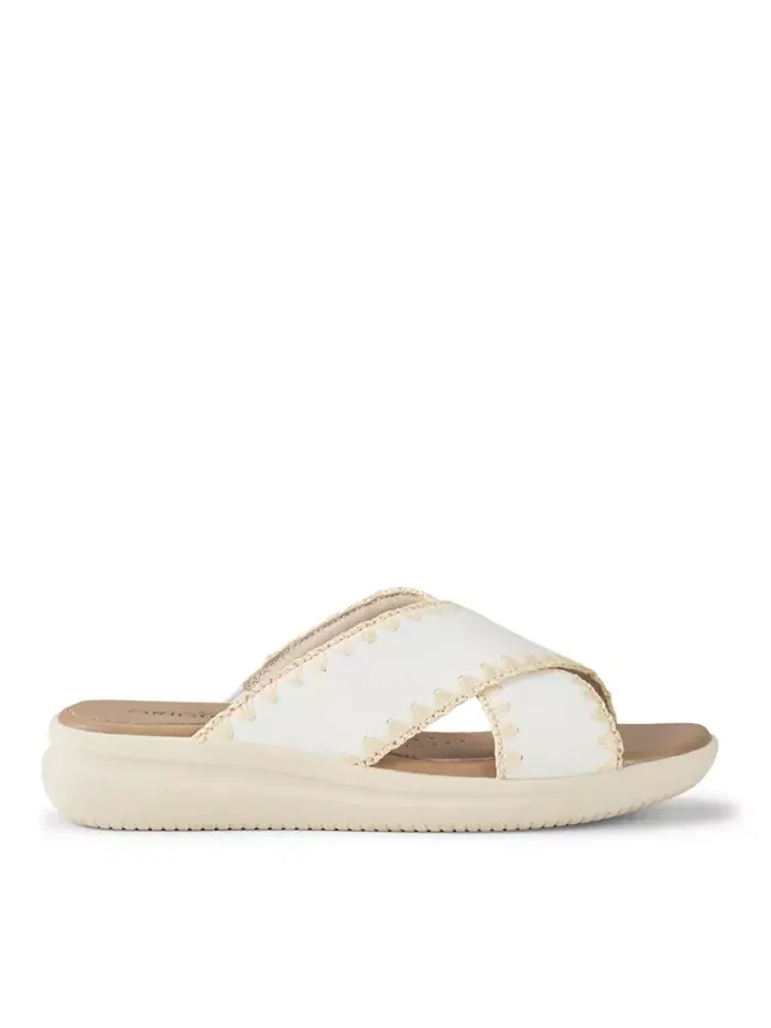 Женские сандалии Origins Dolinda Slide Slip-On Baretraps — изображение 2 из 5, белый