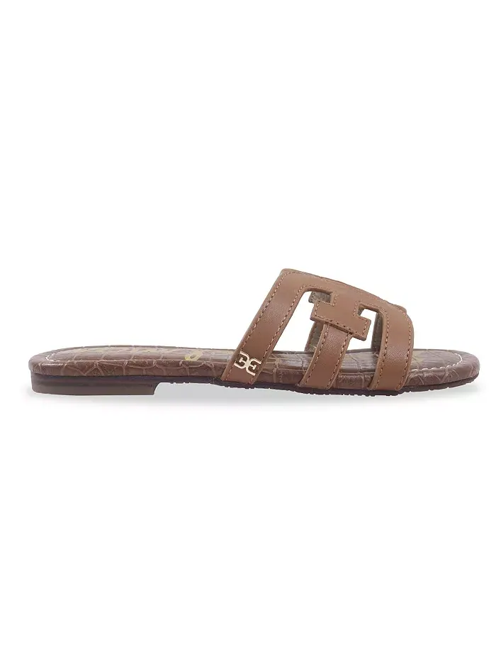 Плоские сандалии Bella Bay для девочек и подростков Sam Edelman — изображение 2 из 7, коричневый