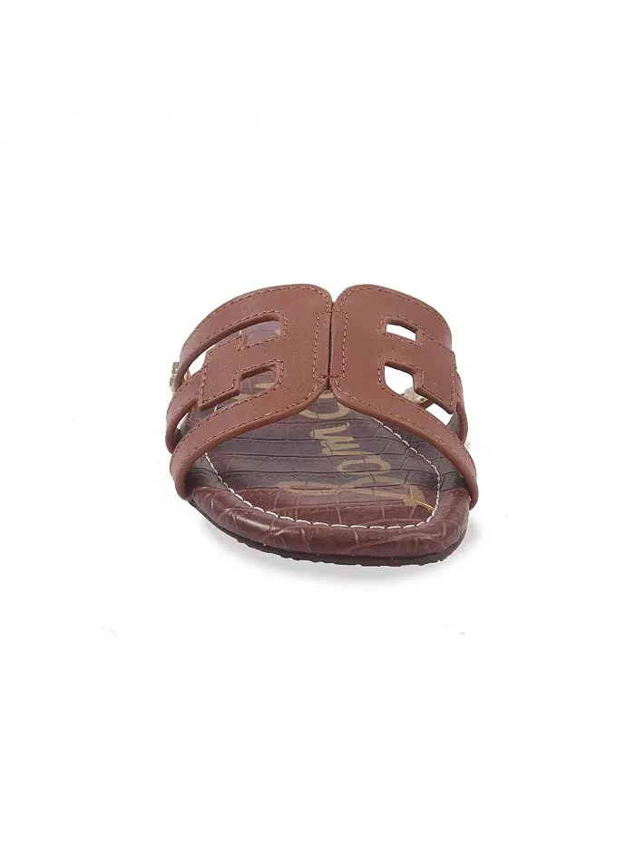 Плоские сандалии Bella Bay для девочек и подростков Sam Edelman — изображение 3 из 7, коричневый