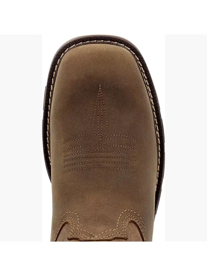 Мужские рабочие ботинки Carbo-Tec FLX Pull-on с технологией InsulKul Georgia Boot — изображение 6 из 7, коричневый