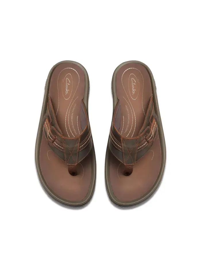 Сандалии мужские Clarks Wesley Sun — изображение 4 из 9, бежевый/бежевый