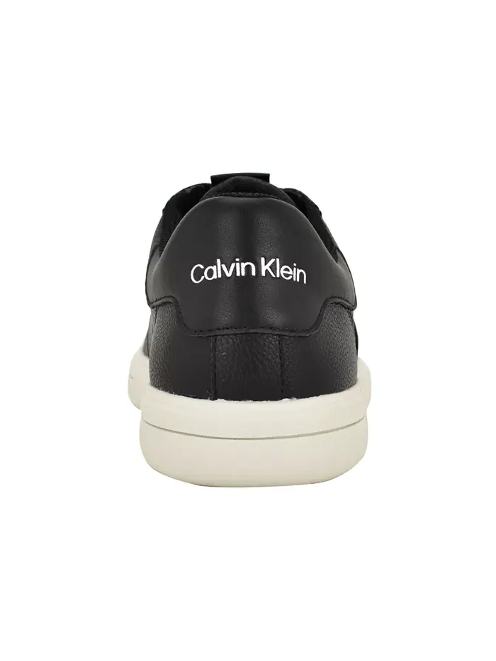 Мужские повседневные кеды Gliano с круглым носком Calvin Klein — изображение 3 из 5, черный
