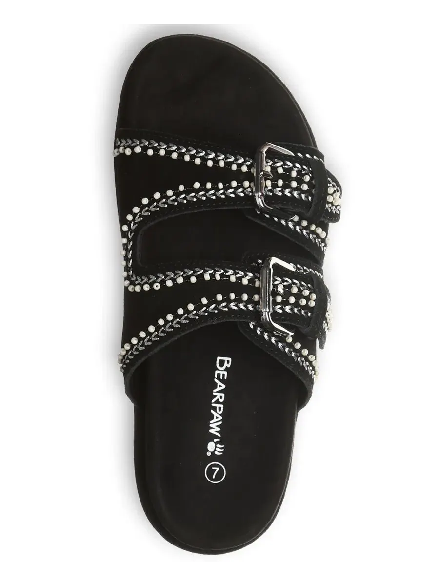 Женские сандалии Anya с круглым носком BEARPAW — изображение 3 из 5, черный