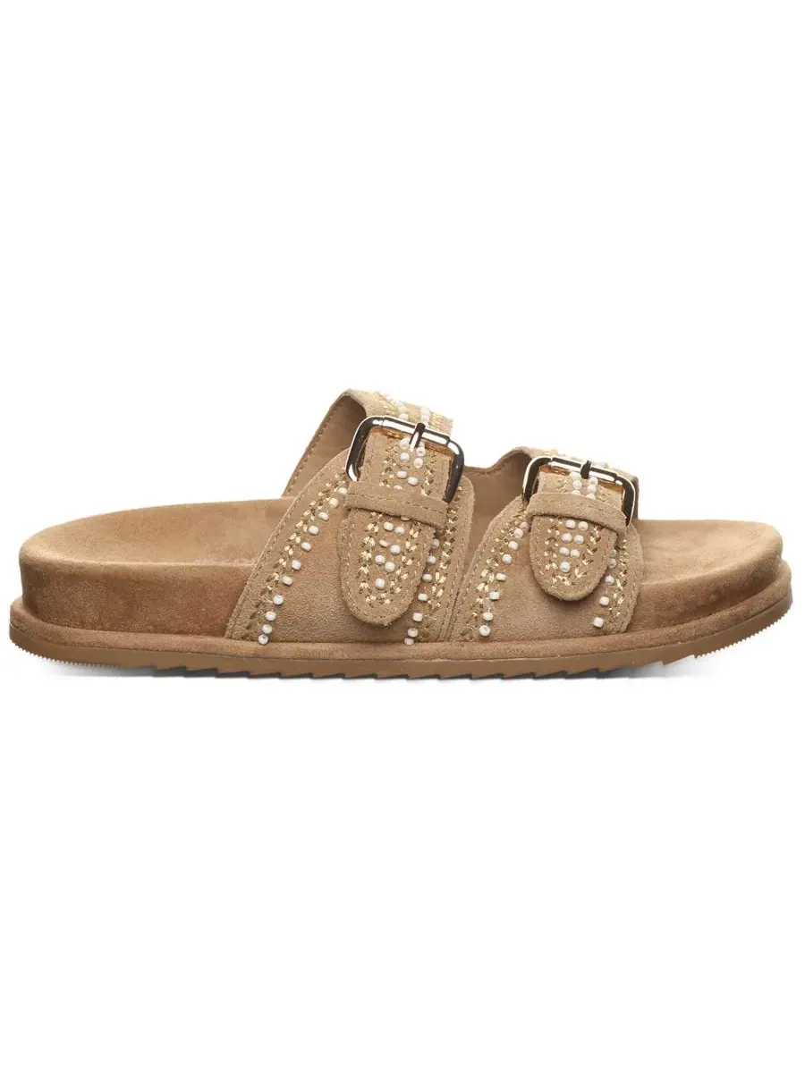 Женские сандалии Anya с круглым носком BEARPAW — изображение 2 из 5, коричневый