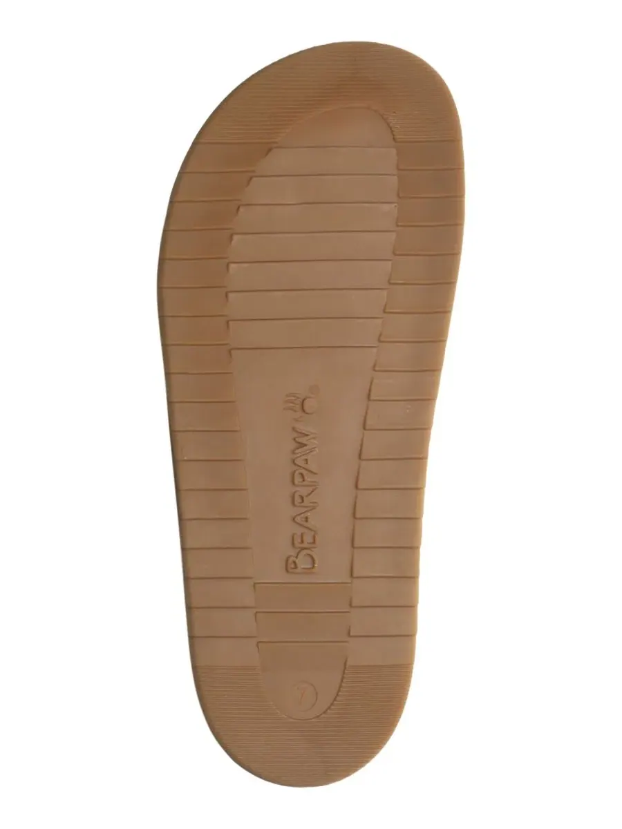 Женские сандалии Anya с круглым носком BEARPAW — изображение 4 из 5, коричневый