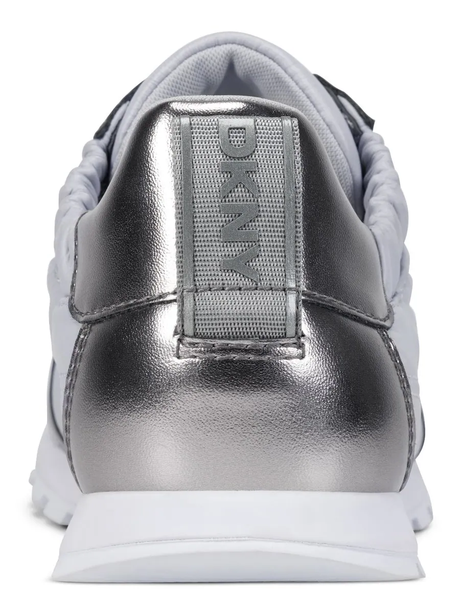 Женские кроссовки Fahn на шнуровке DKNY — изображение 3 из 6, серый