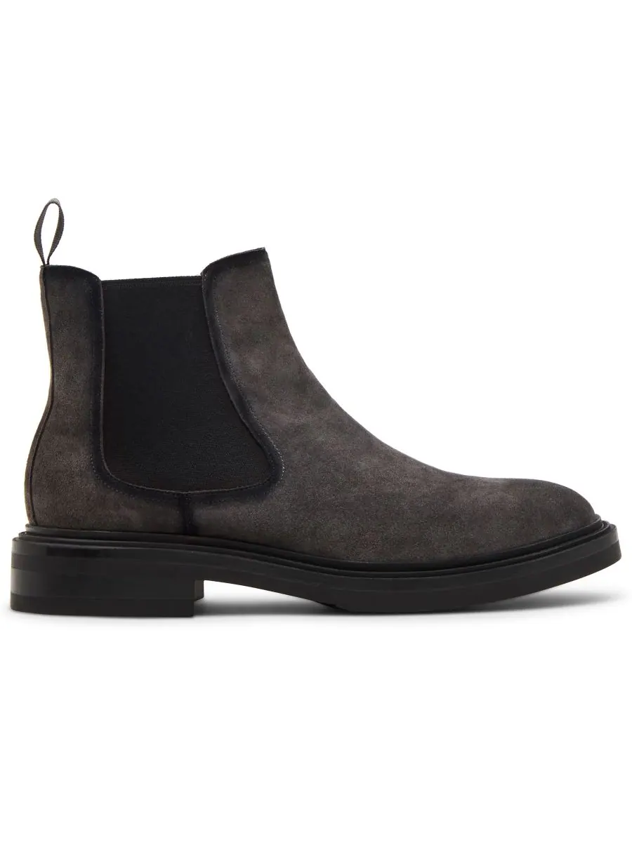 Мужские ботинки-слипоны Hamden Chelsea Steve Madden — изображение 2 из 7, серый