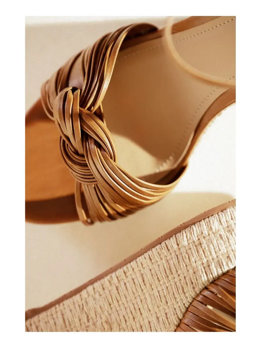 Женские сандалии на танкетке Charlotte Arezzo, Soul Natural — изображение 5 из 7
