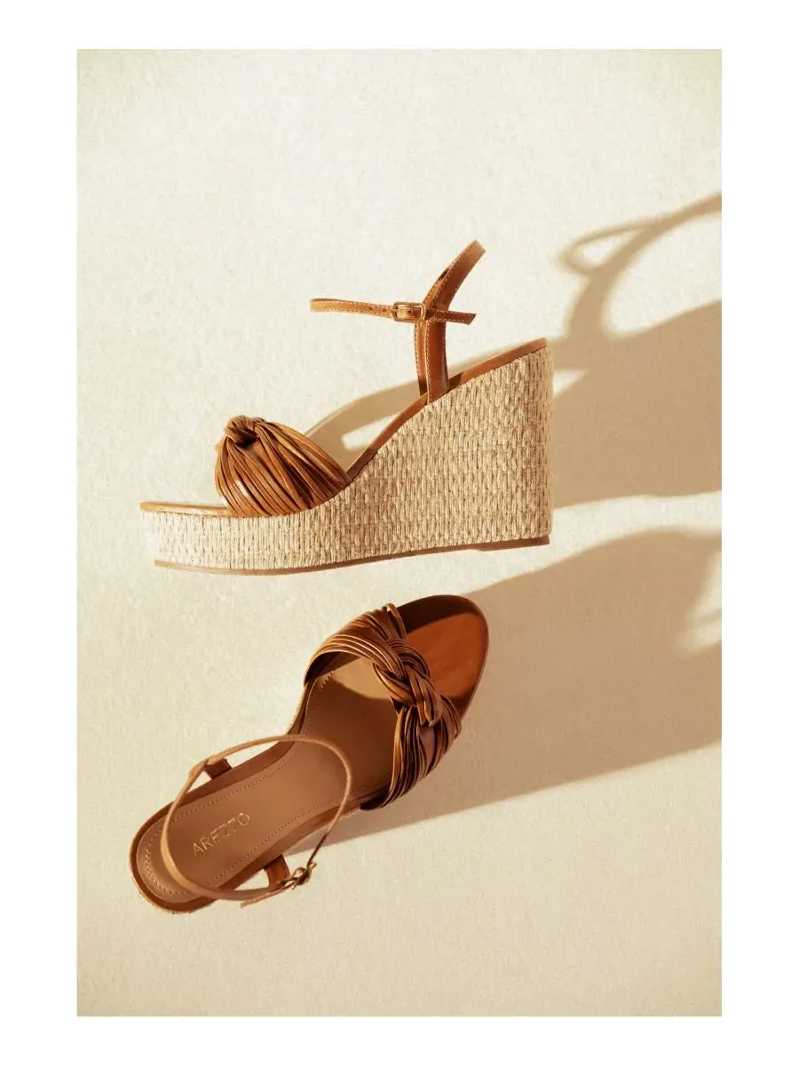 Женские сандалии на танкетке Charlotte Arezzo, Soul Natural — изображение 6 из 7