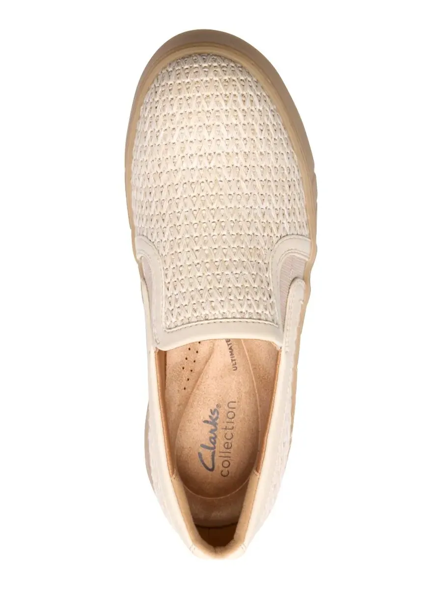Слипоны женские Clarks Mykah Shine — изображение 4 из 6, натуральный