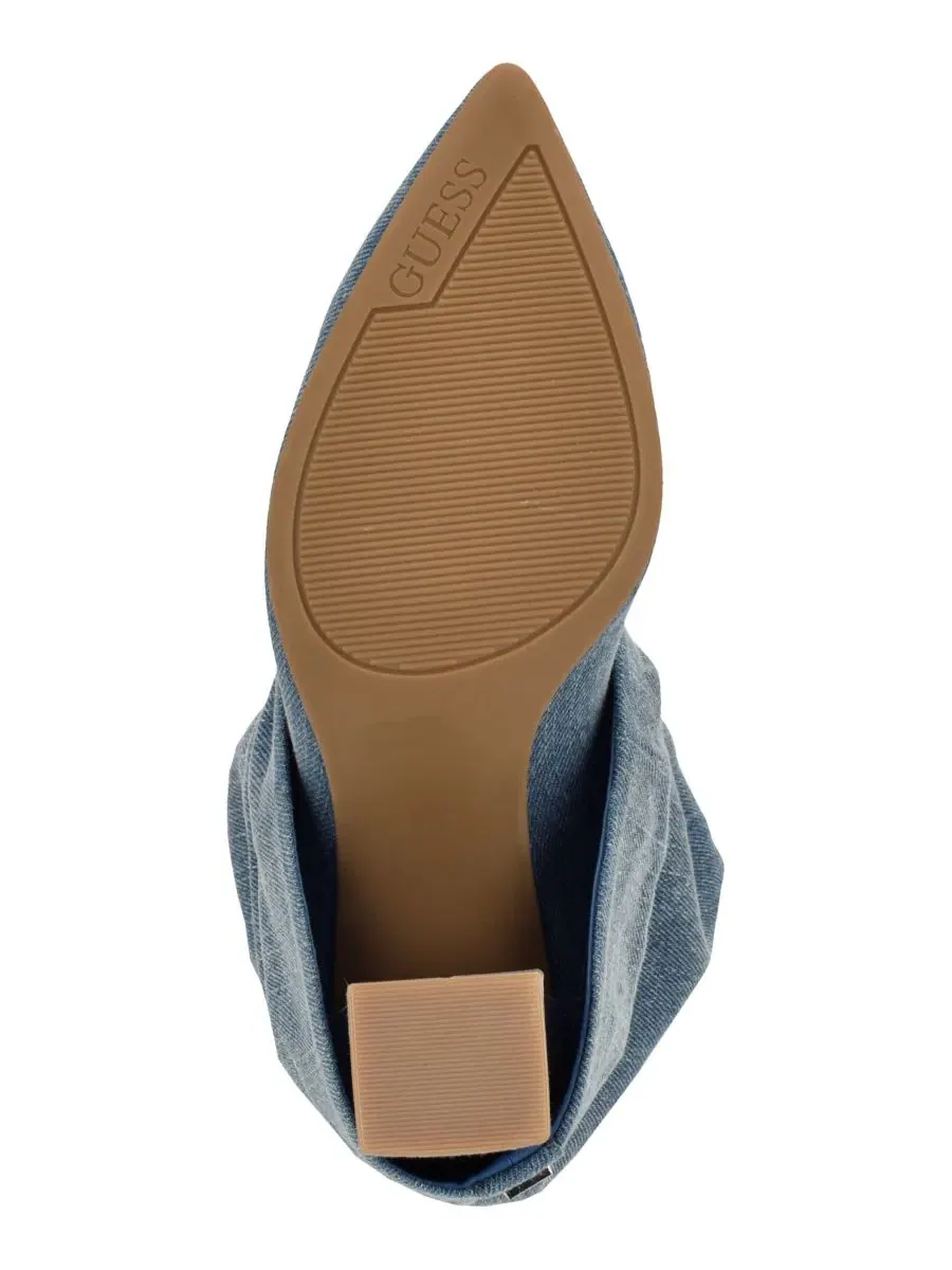 Ботинки GUESS Geima Fold Over Boot — изображение 5 из 5, синий джинсовый синий