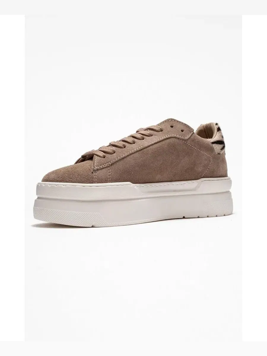 Кроссовки женские из натуральной кожи с плоской подошвой, Anabel Platform Sneakers Forever & Always — изображение 6 из 6