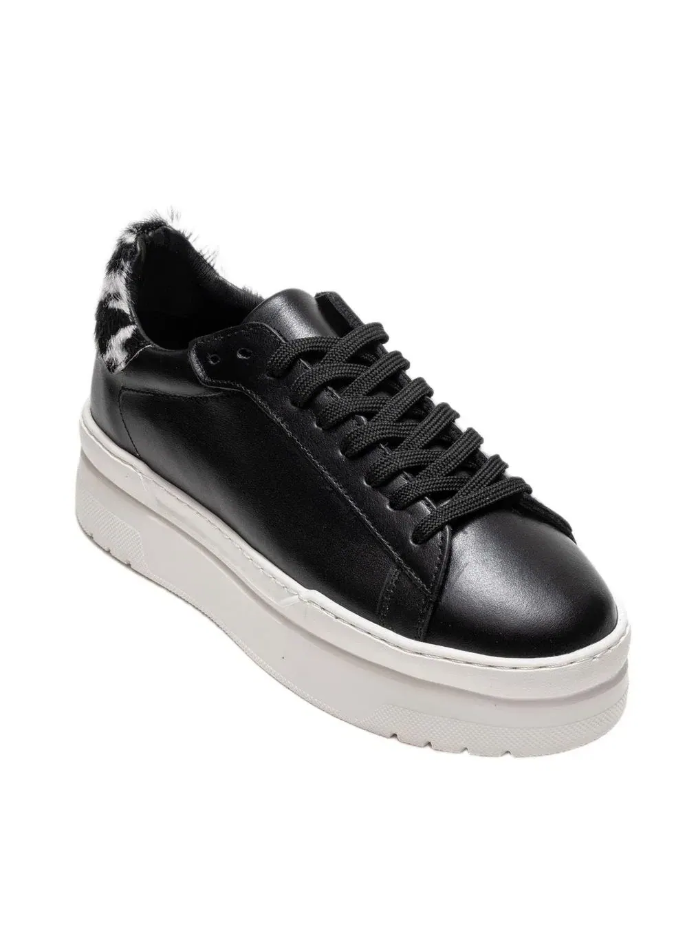 Кроссовки женские кожаные с платформой, Anabel Forever & Always Shoes — изображение 1 из 6, черный