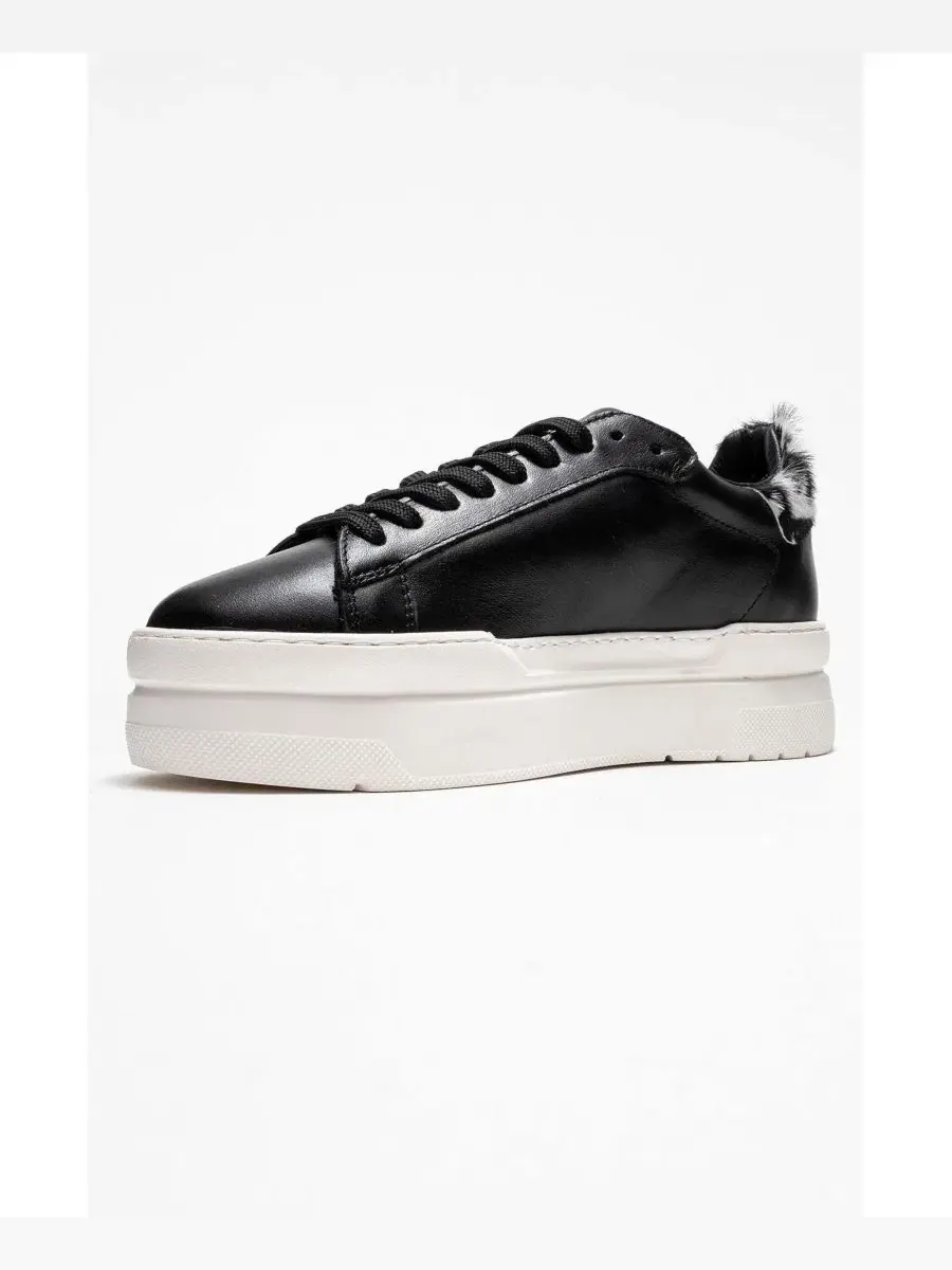 Кроссовки женские кожаные с платформой, Anabel Forever & Always Shoes — изображение 6 из 6, черный
