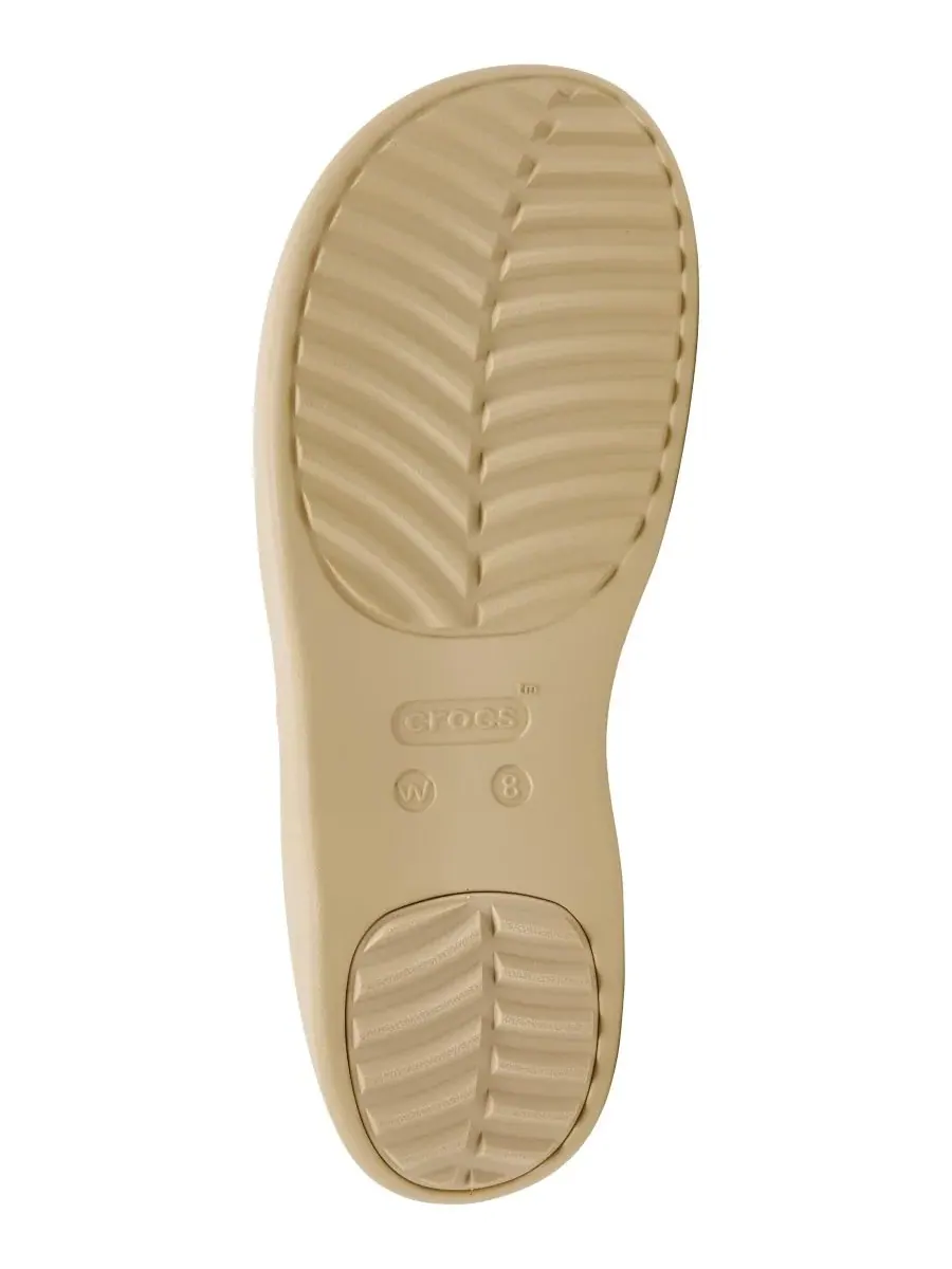 Сандалии-платформа Brooklyn Knot Sky Crocs — изображение 6 из 6, бежевый
