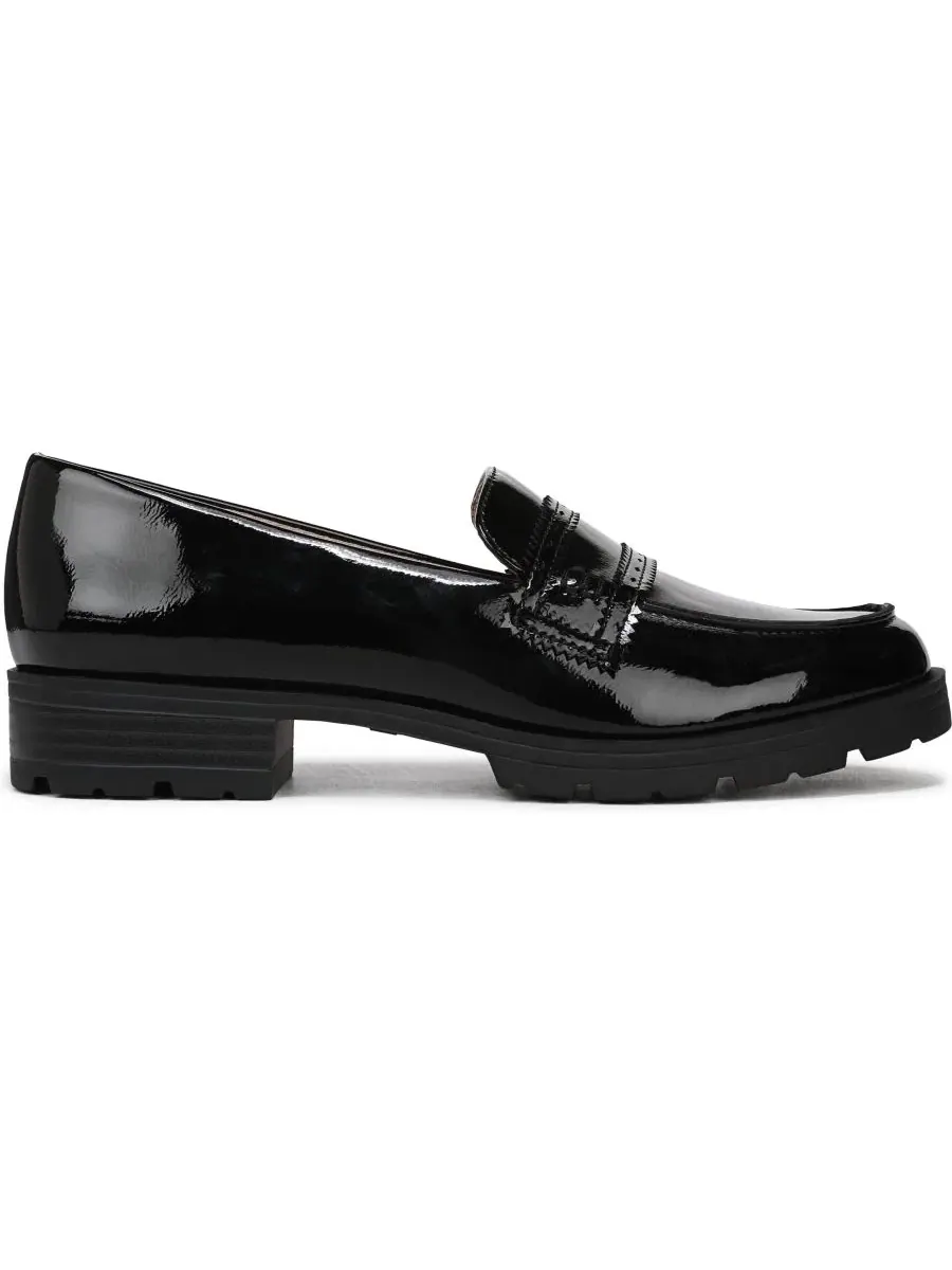 Лоферы женские на невысоком каблуке London Lug Sole LifeStride — изображение 2 из 5, черный
