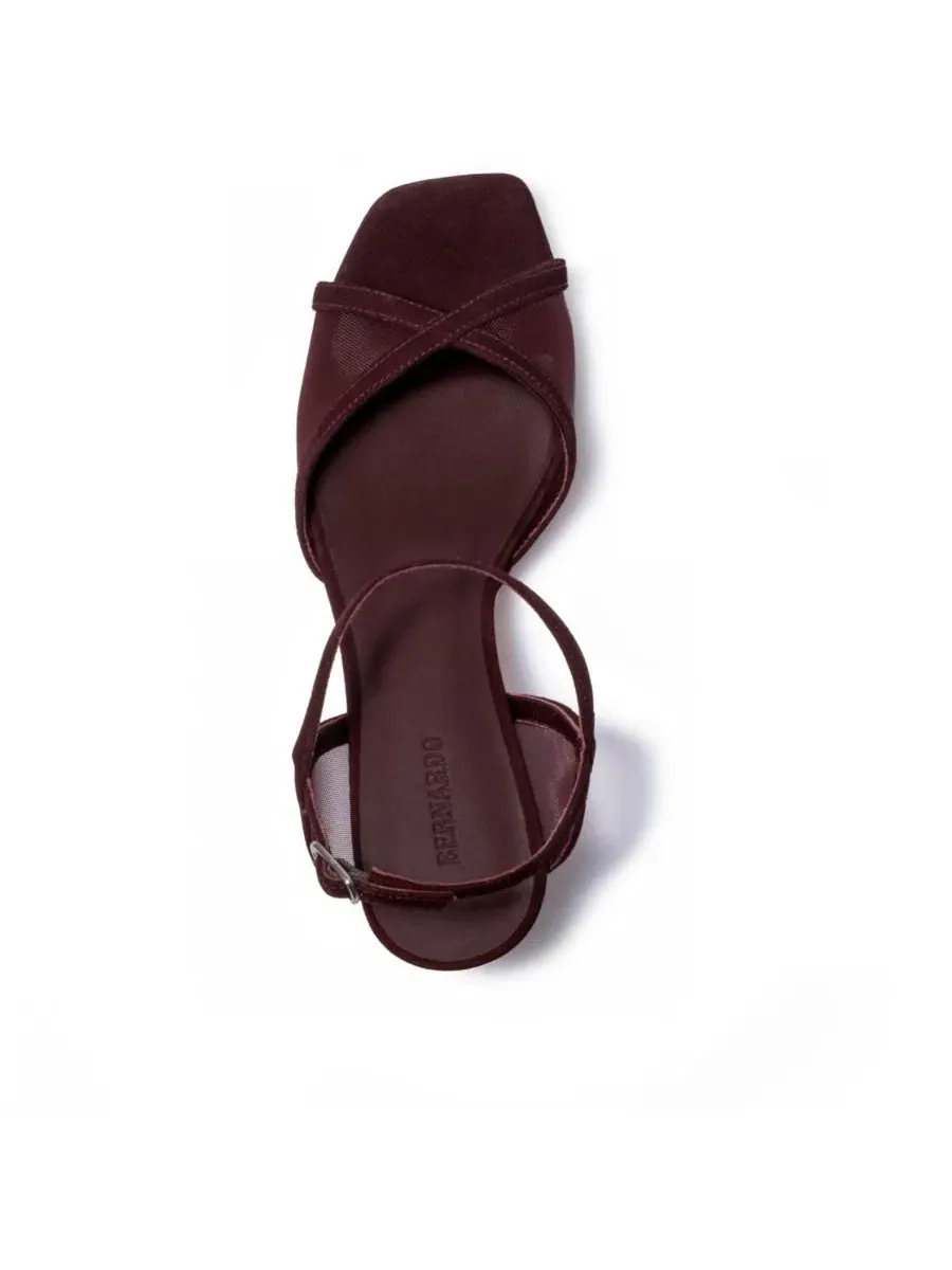 Женские босоножки на платформе Celeste Bernardo Footwear — изображение 3 из 5, винный