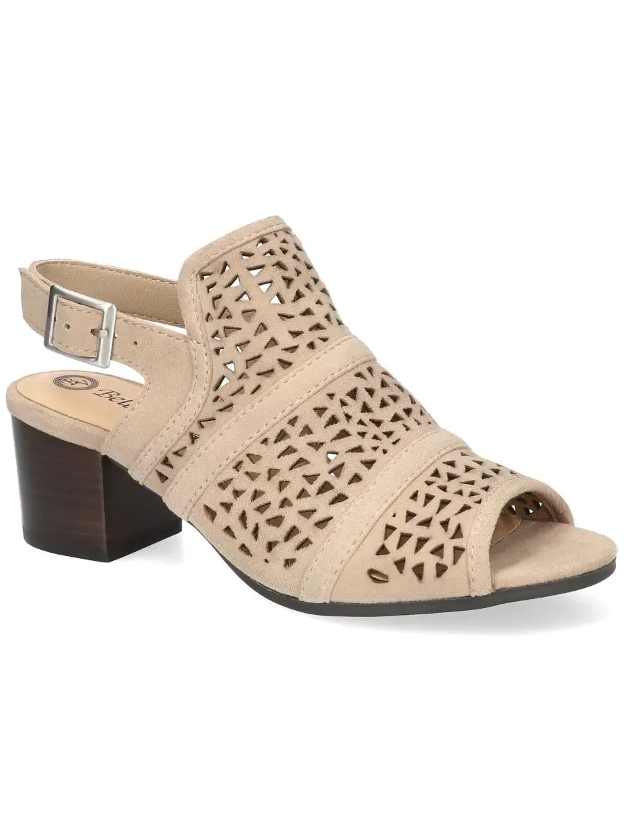 Босоножки на каблуке Marti Bella Vita, Almond Kidsuede Leather — изображение 1 из 7
