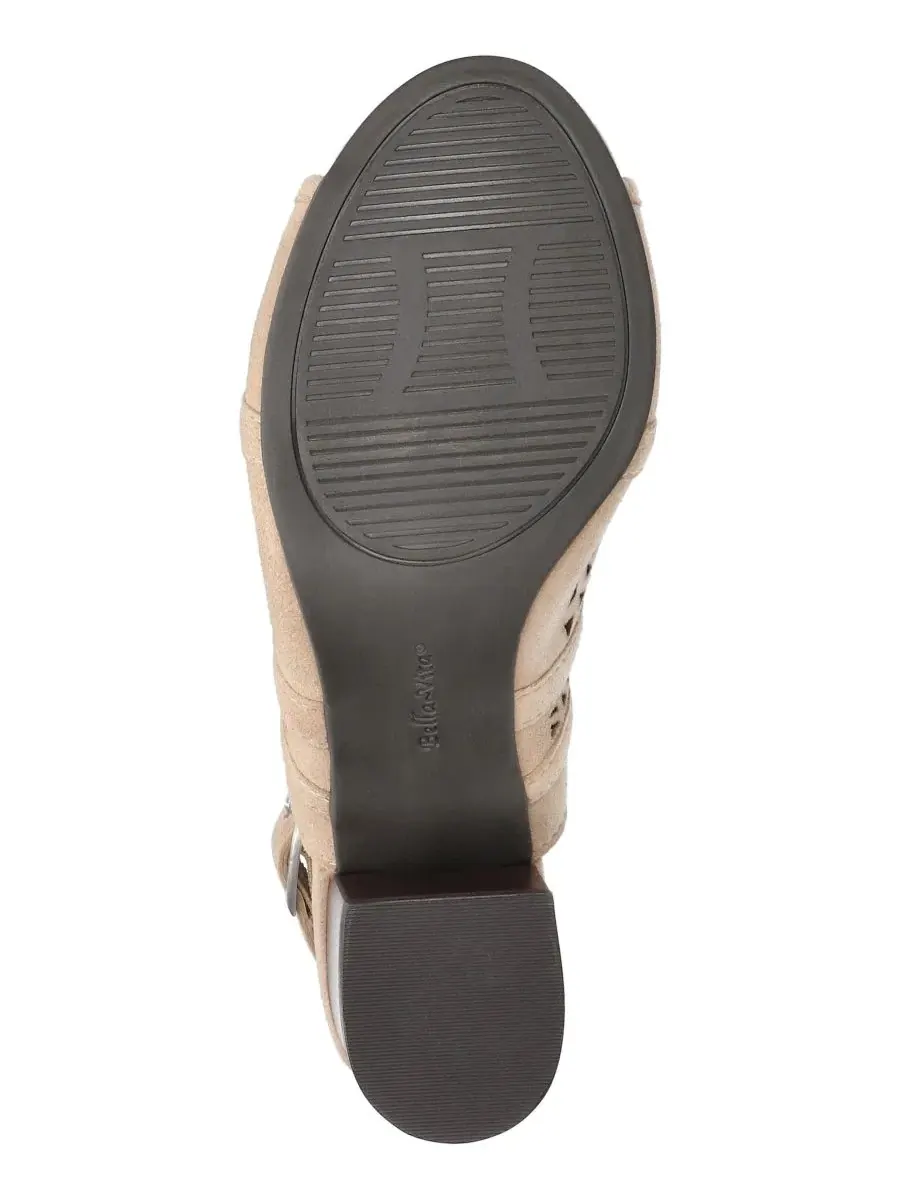 Босоножки на каблуке Marti Bella Vita, Almond Kidsuede Leather — изображение 5 из 7