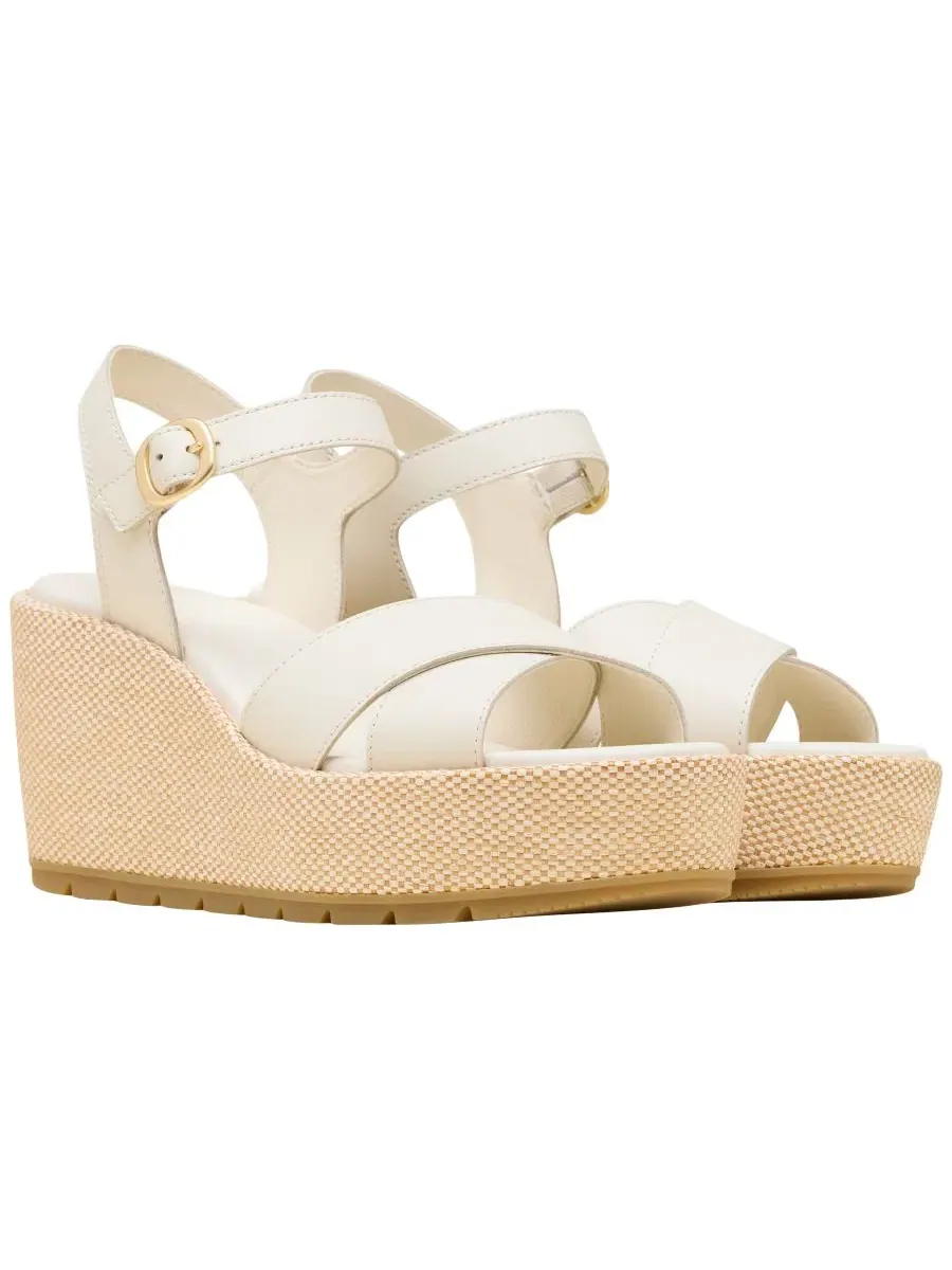 Женские сандалии Sunpeak на танкетке с ремешком на щиколотке Sorel — изображение 7 из 10, серый