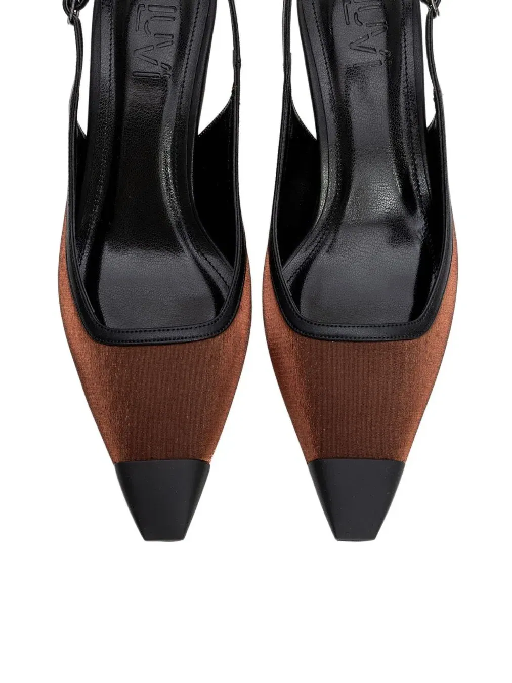 Женские атласные туфли-лодочки Alive с острым носком Prologue Shoes, Copper Satin — изображение 3 из 7