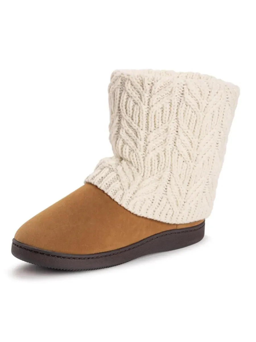 Женские тапочки Ракель MUK LUKS, айвори — изображение 2 из 9, белый