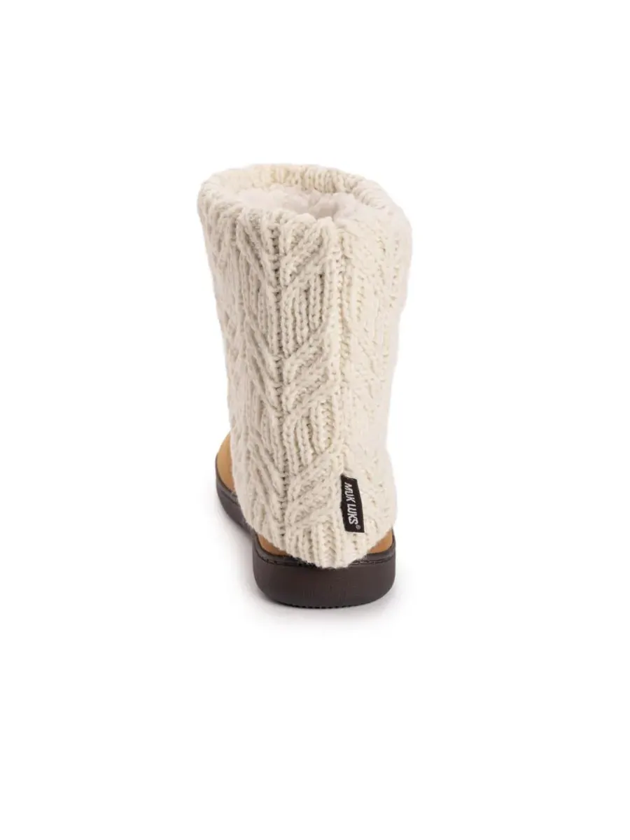 Женские тапочки Ракель MUK LUKS, айвори — изображение 3 из 9, белый