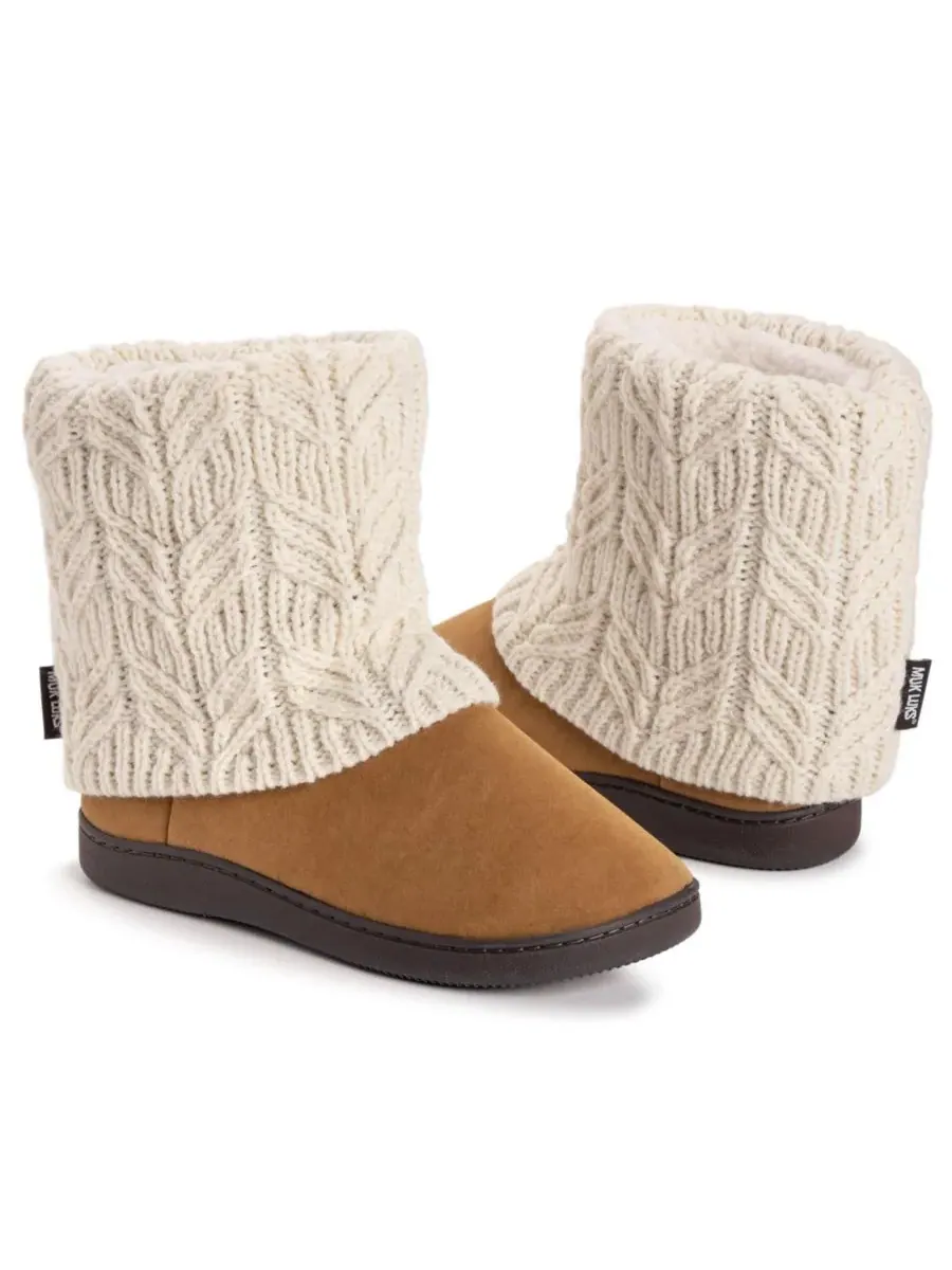 Женские тапочки Ракель MUK LUKS, айвори — изображение 9 из 9, белый