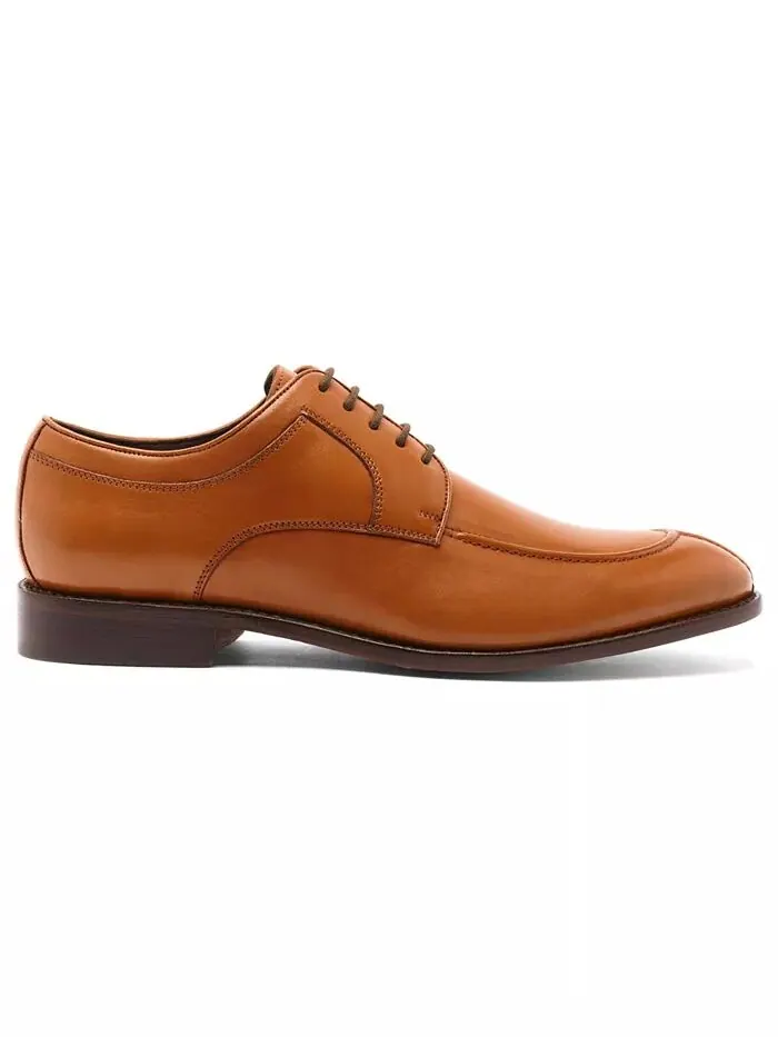Мужские туфли Wallace Split Toe Goodyear Welt Lace Up Anthony Veer — изображение 2 из 5, коричневый