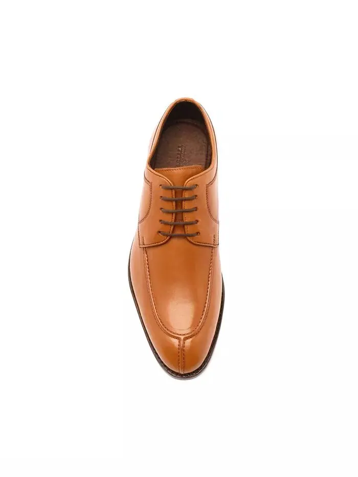 Мужские туфли Wallace Split Toe Goodyear Welt Lace Up Anthony Veer — изображение 4 из 5, коричневый