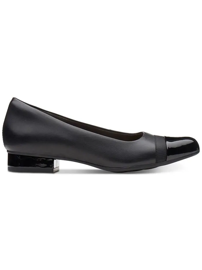 Туфли женские Clarks Juliette Monte Flats, без шнуровки — изображение 2 из 7, черный
