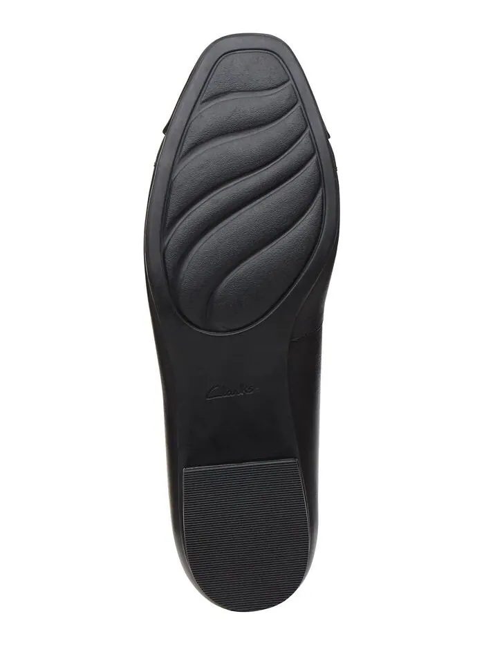 Туфли женские Clarks Juliette Monte Flats, без шнуровки — изображение 5 из 7, черный