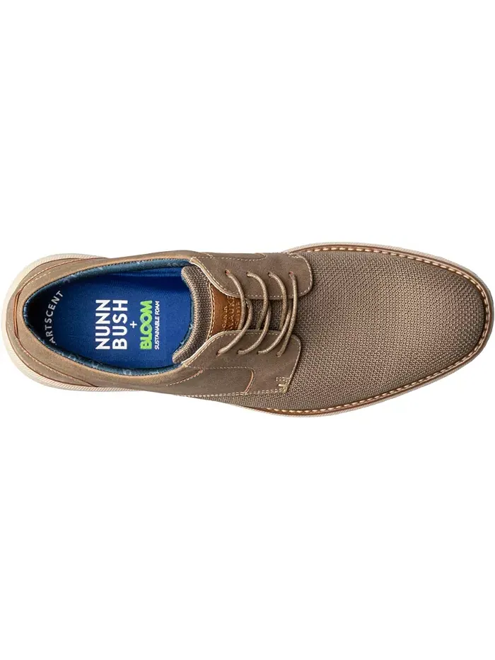 Мужские оксфорды Chase Knit с гладким мысом Nunn Bush — изображение 4 из 7, мульти
