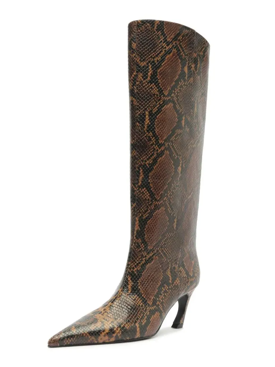 Ботинки Lexi Mid Pull-On Schutz — изображение 8 из 12, коричневый