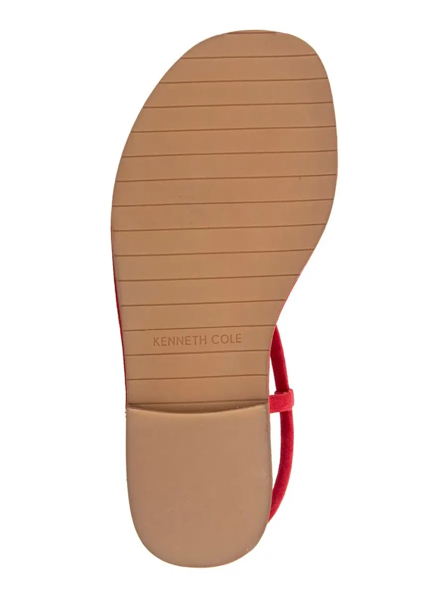 Женские сандалии Paria на плоской подошве с ремешками Kenneth Cole New York — изображение 5 из 5, красный