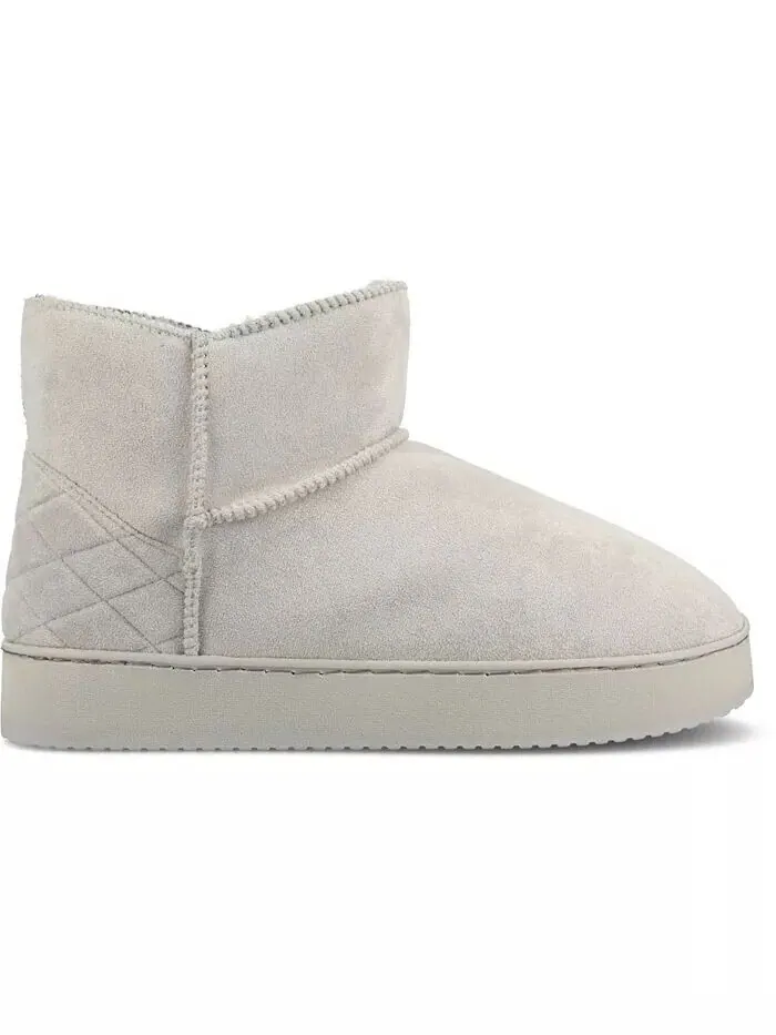 Женские тапочки Noa Round Toe Bootie Journee Collection — изображение 2 из 5, серый