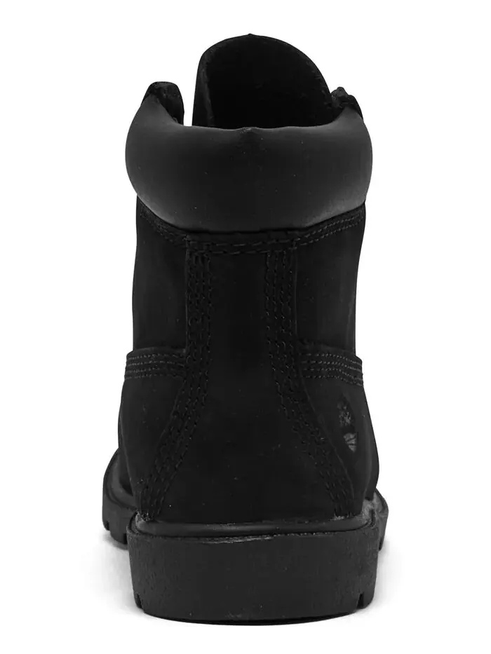 Детские классические водонепроницаемые ботинки высотой 6 дюймов от Finish Line Timberland — изображение 4 из 6, черный