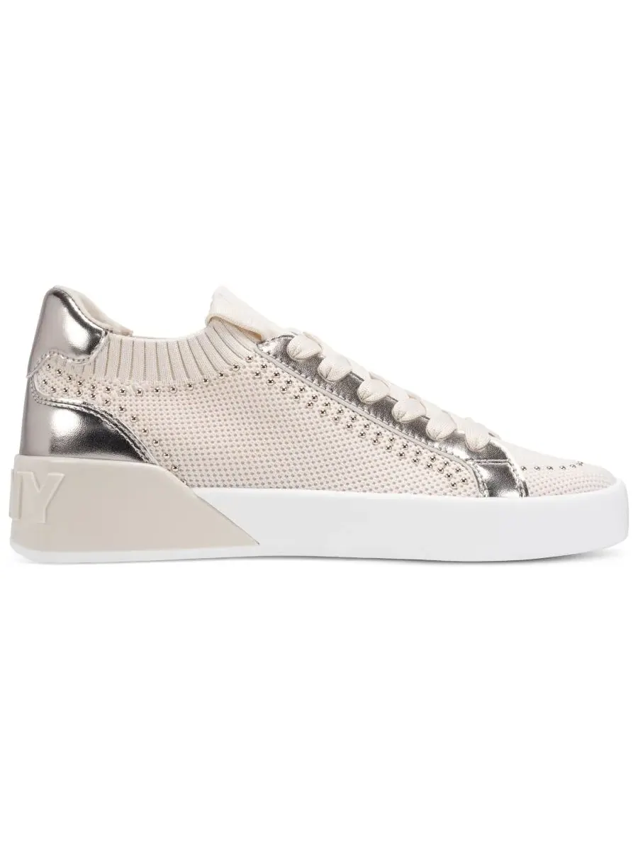 Женские кроссовки Mallory Studs с круглым носком DKNY — изображение 2 из 5, кокос