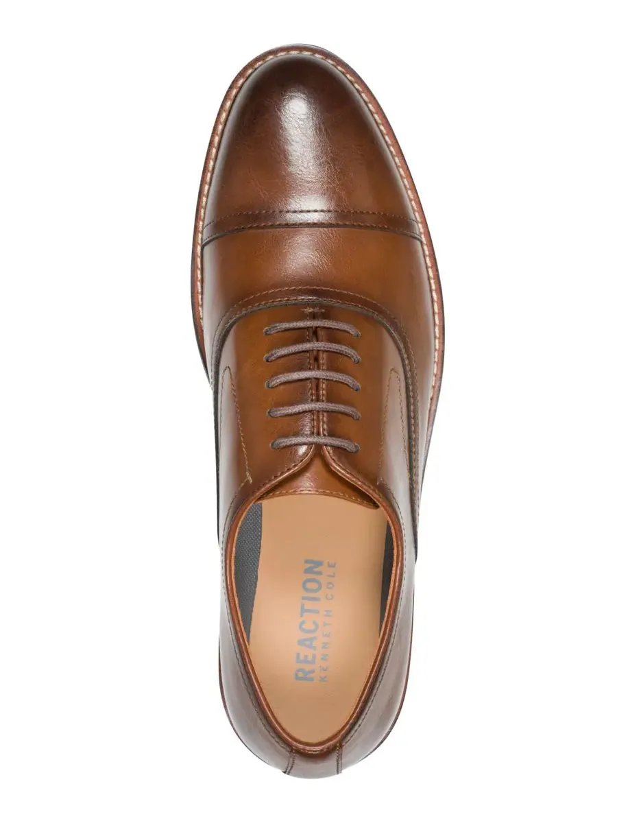Мужские оксфорды Lawstin на шнуровке Kenneth Cole Reaction — изображение 4 из 5, натуральный