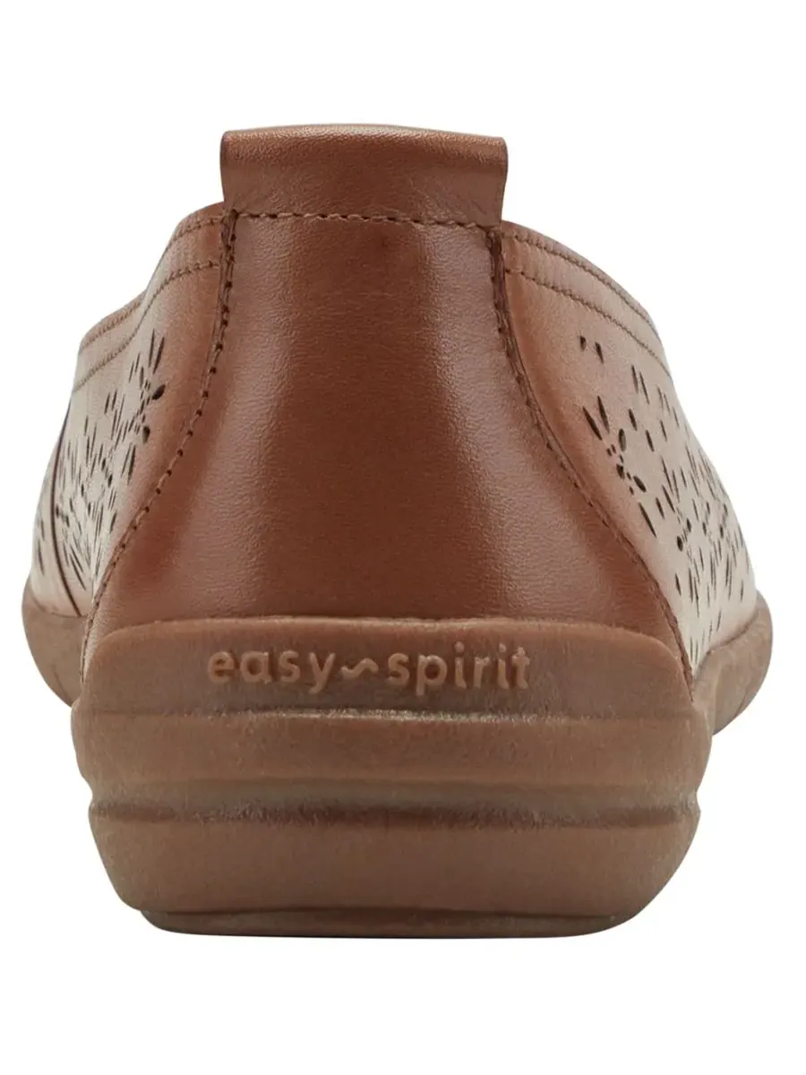 Женские балетки Araceli eFlex без шнурков Easy Spirit — изображение 3 из 5, коньячный