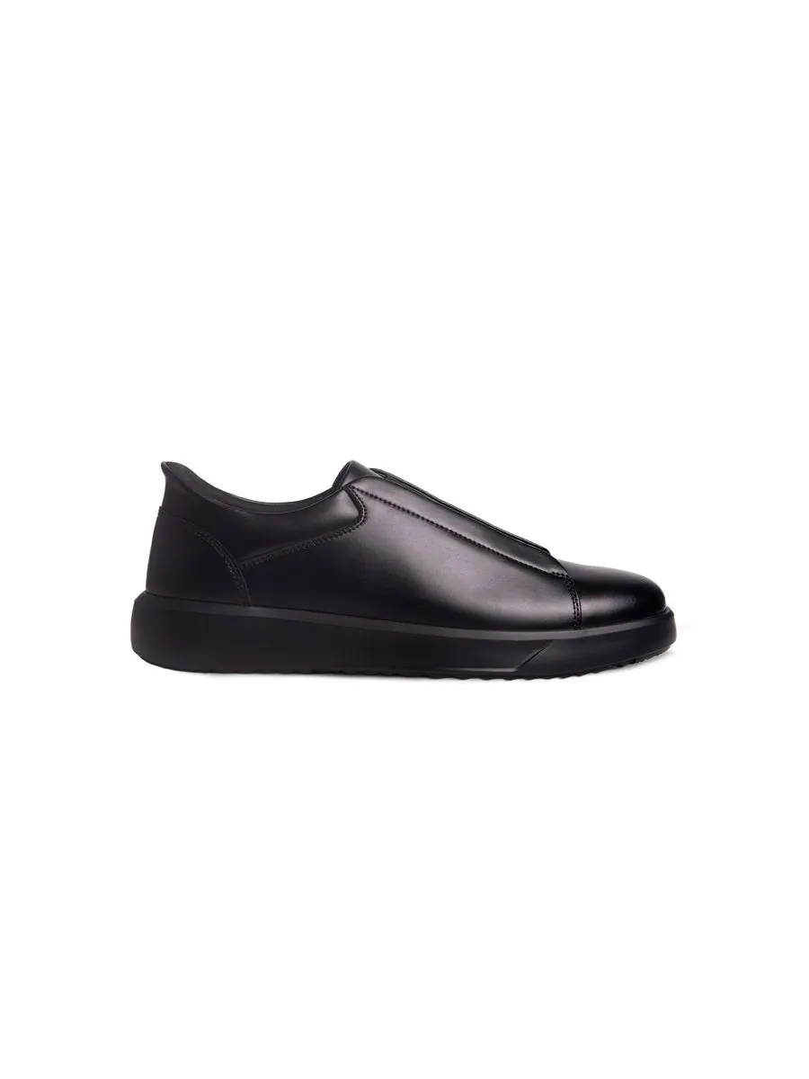 Мужские легкие кроссовки Allen St Hands-Free Slip On Technology Marc Joseph New York — изображение 4 из 6, черный/черный