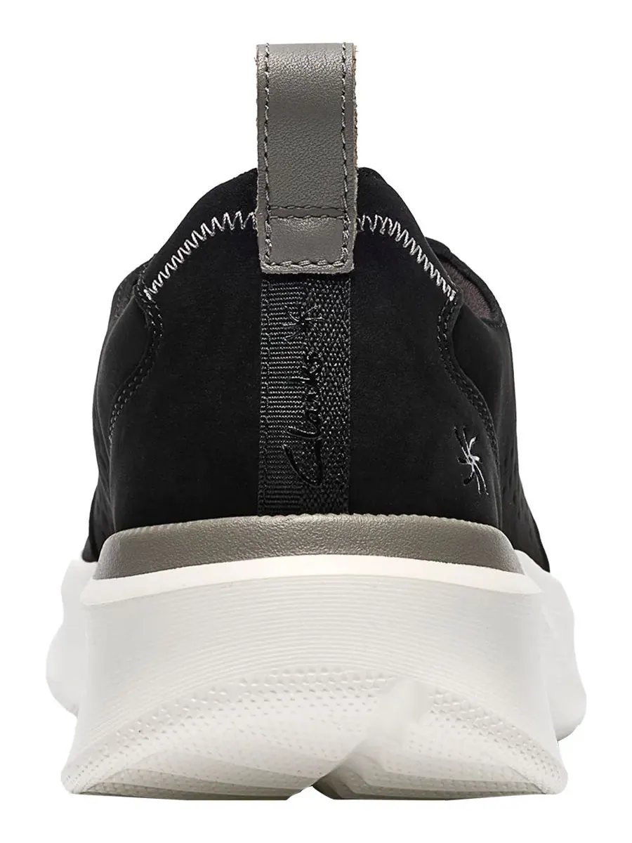 Кроссовки мужские Clarks Solevana, закругленный носок — изображение 3 из 6, черный