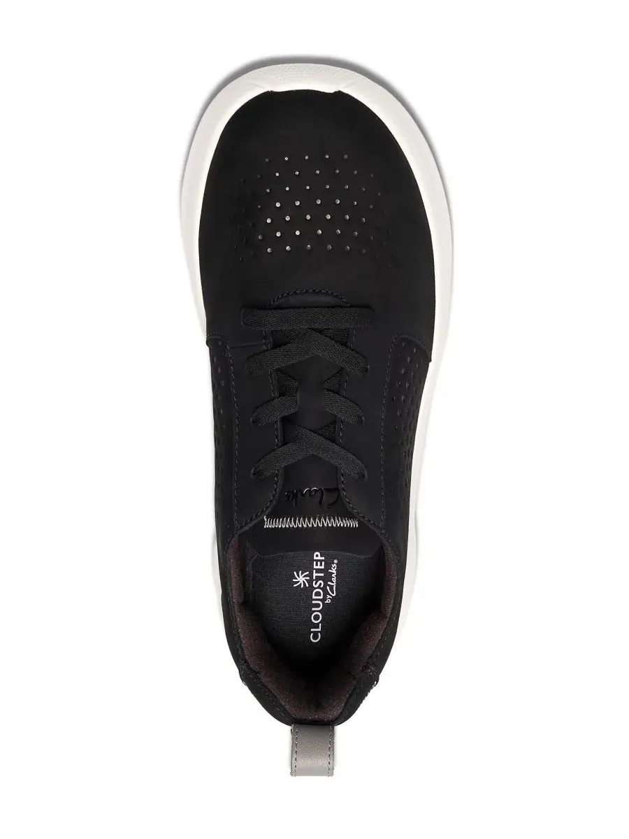 Кроссовки мужские Clarks Solevana, закругленный носок — изображение 4 из 6, черный