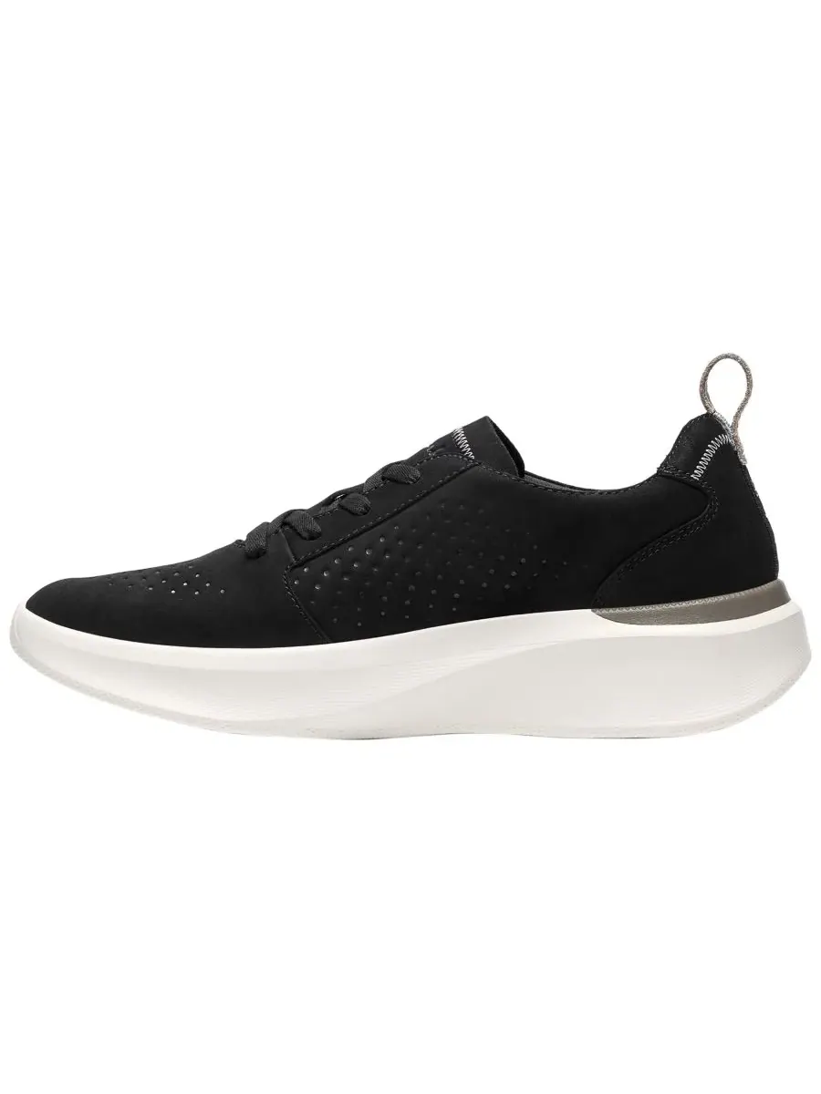 Кроссовки мужские Clarks Solevana, закругленный носок — изображение 6 из 6, черный