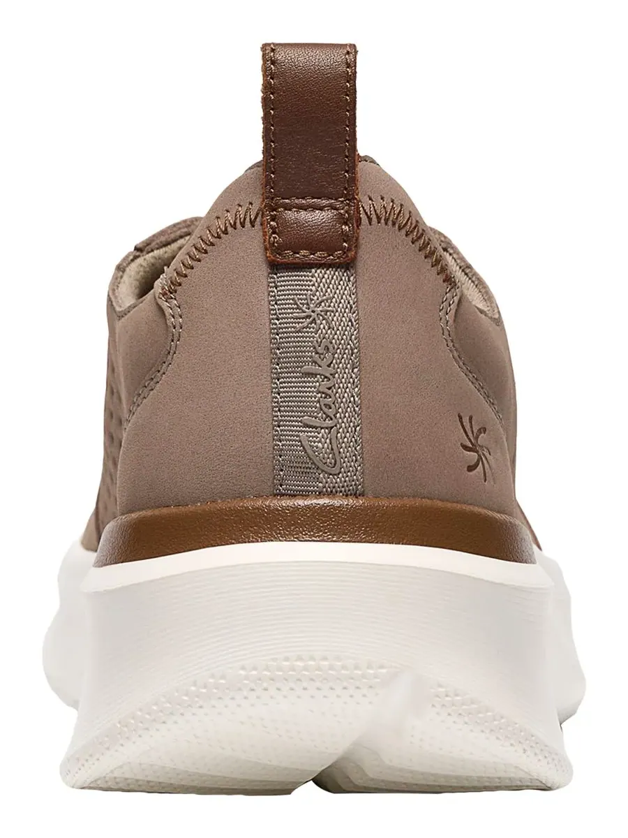 Кроссовки мужские Clarks Solevana с закругленным носком — изображение 3 из 6, коричневый