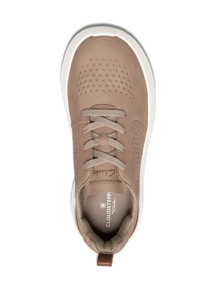 Кроссовки мужские Clarks Solevana с закругленным носком — изображение 4 из 6, коричневый
