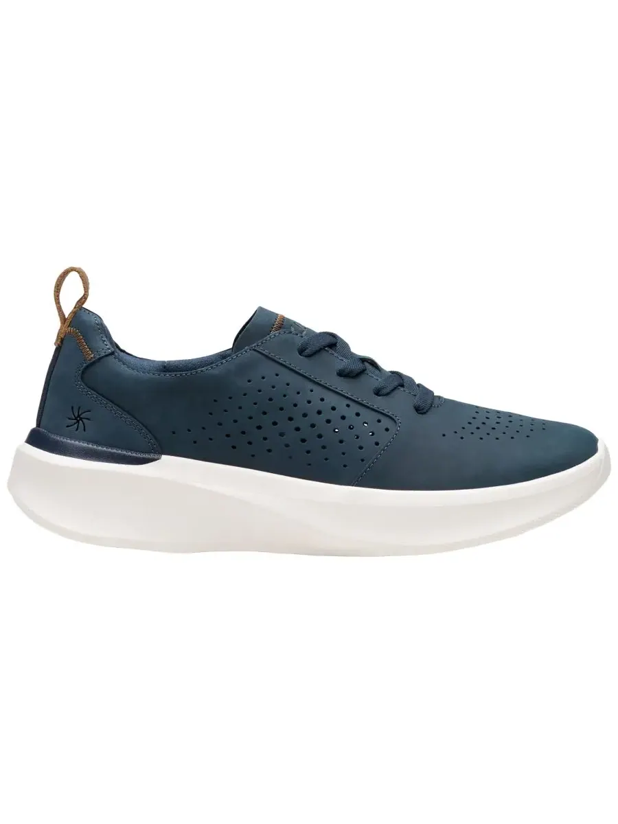 Кроссовки мужские Clarks Solevana темно-синие — изображение 2 из 6, темно-синий