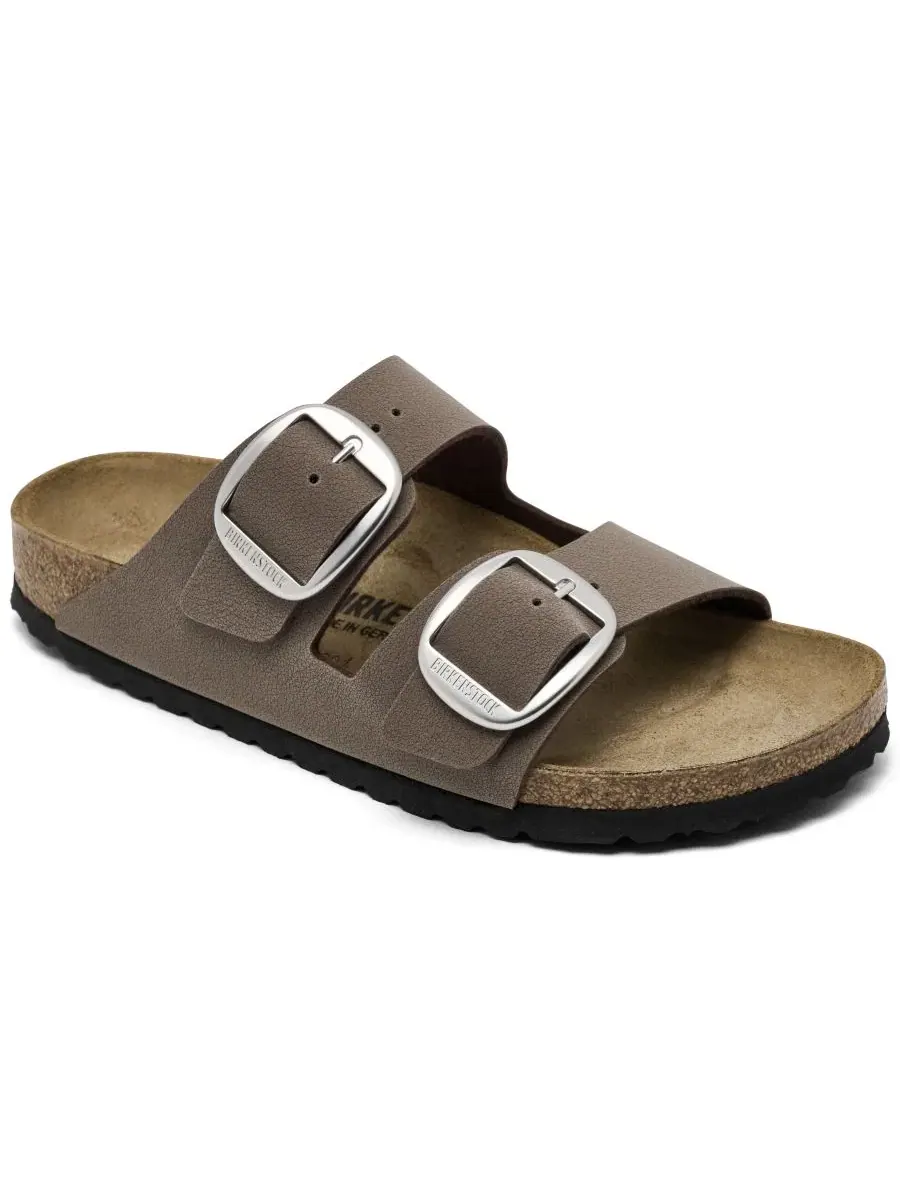 Сандалии Arizona Big Buckle Birkibuc Mocha Birkenstock